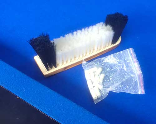 Billiards pool and snooker  cleaing Brush